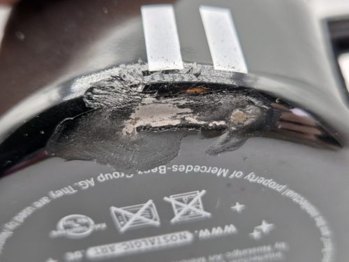 Mercedes Benz - Truck drivers only -  Quality lasts longer - fém bögre - hibás