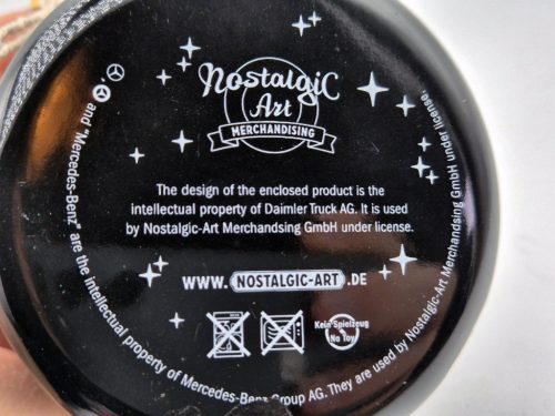 Mercedes Benz - Truck drivers only -  Quality lasts longer - fém bögre - hibás