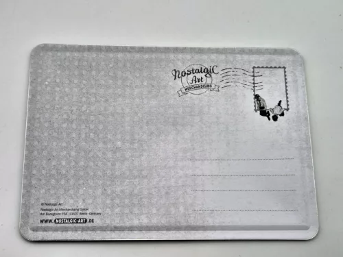 BMW Garage garázs retró fémplakát  fém képeslap tábla  (10x14cm)