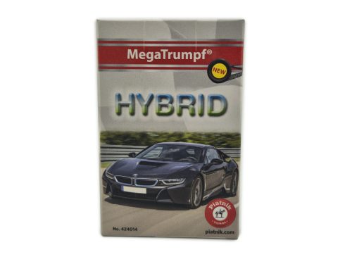 Hybrid autók autós kvartett kártya autóskártya