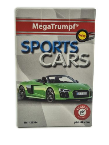 Sports cars sportautók autós kvartett kártya autóskártya