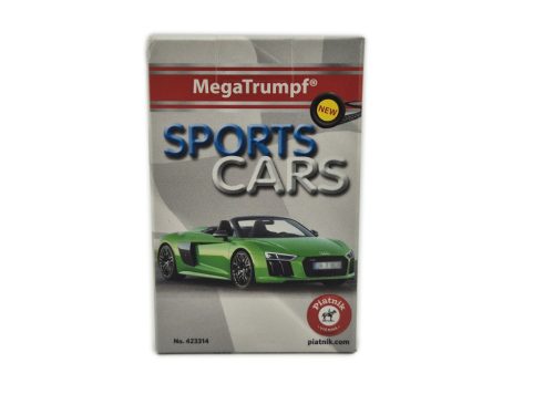 Sports cars sportautók autós kvartett kártya autóskártya