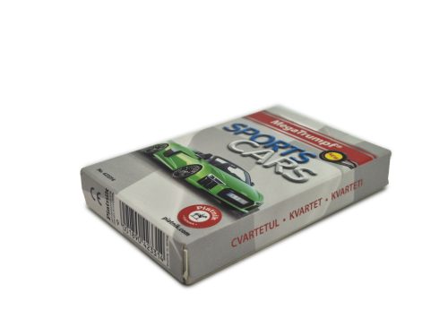 Sports cars sportautók autós kvartett kártya autóskártya