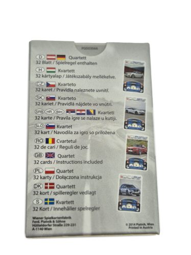 BMW autós autók autós kvartett kártya autóskártya