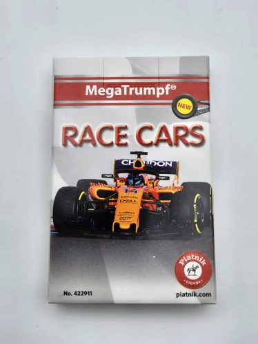RACE CARS - F1 - versenyutók autós autók autós kvartett kártya autóskártya