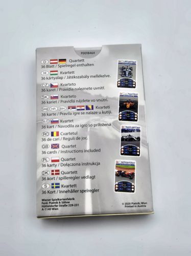 RACE CARS - F1 - versenyutók autós autók autós kvartett kártya autóskártya