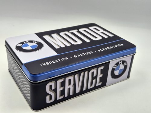 BMW Motor Service fém doboz tároló tárolódoboz