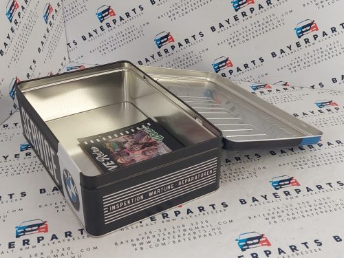 BMW Motor Service fém doboz tároló tárolódoboz