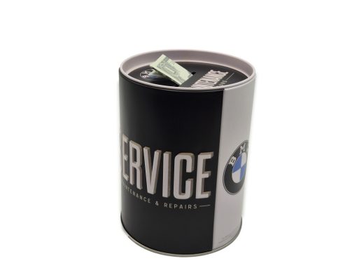 BMW Service fém hordó persely doboz tároló