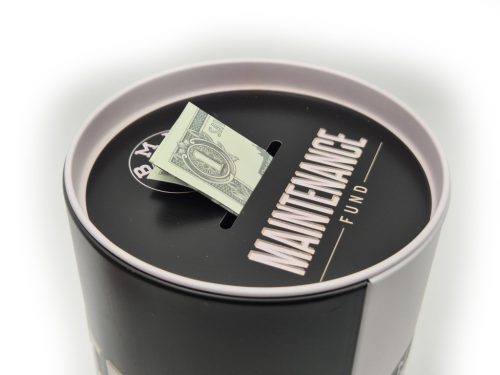 BMW Service fém hordó persely doboz tároló