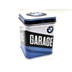 BMW Garage fém teás tea doboz tároló tárolódoboz
