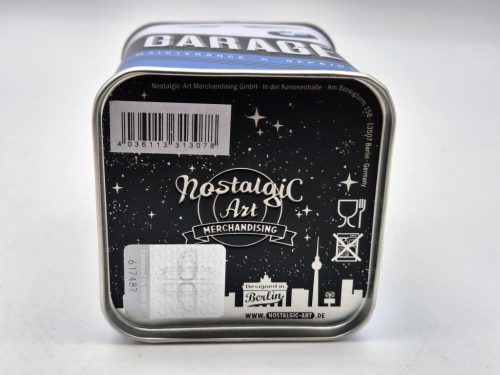 BMW Garage fém teás tea doboz tároló tárolódoboz