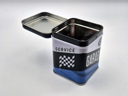 BMW Garage fém teás tea doboz tároló tárolódoboz