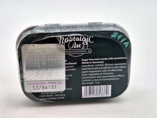 BMW Service fém cukorkás doboz fémdoboz (15g)