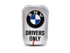 BMW Drivers only - fehér - fém cukorkás doboz fémdoboz (15g)