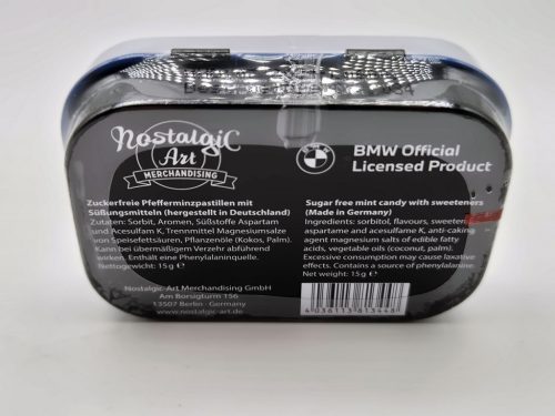 BMW Drivers only - fehér - fém cukorkás doboz fémdoboz (15g)