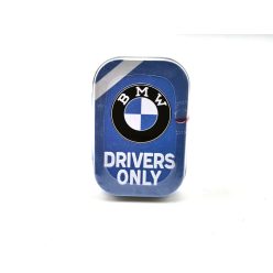   BMW Drivers only - kék - fém cukorkás doboz fémdoboz (15g)