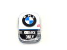 BMW Riders only fém cukorkás doboz fémdoboz (15g)