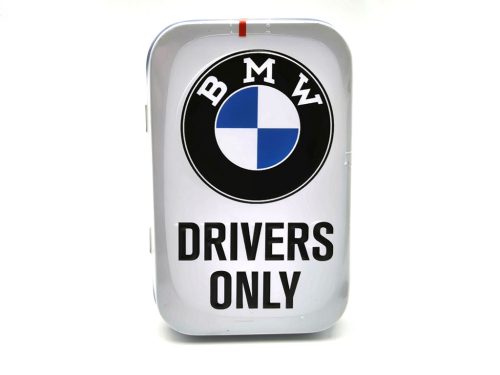 BMW Drivers only - fehér - fém cukorkás doboz fémdoboz (40g)