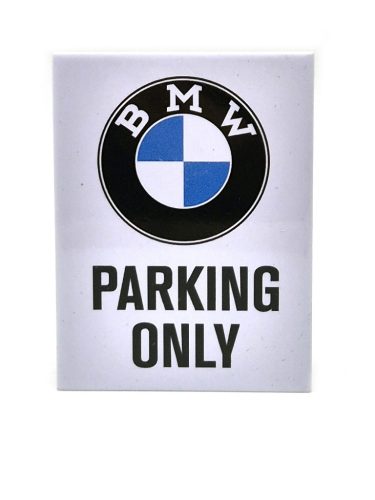 BMW Parking only hűtőmágnes hűtő mágnes