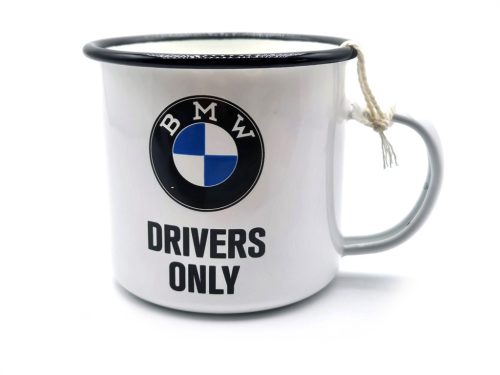 BMW - Drivers only - fém bögre