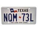 Amerikai USA fém rendszám - Texas