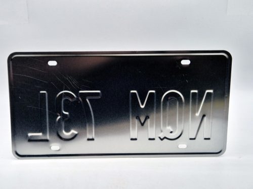 Amerikai USA fém rendszám - Texas