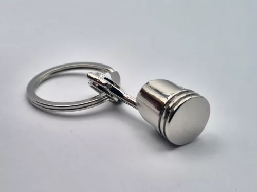 Dugattyú - kulcstartó kulcs tartó