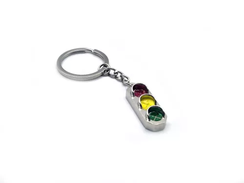 Jelzőlámpa - kulcstartó kulcs tartó