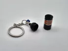 NOS nitro palack - fekete - kulcstartó kulcs tartó