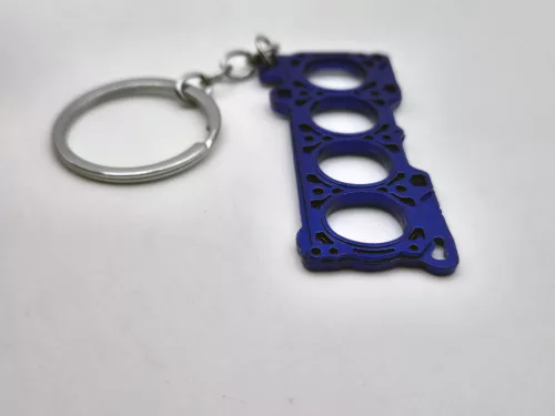 Hengerfej - kulcstartó kulcs tartó