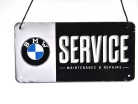 BMW Service akasztós fémplakát  fém tábla (20x10cm)