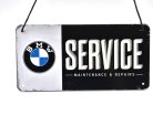 BMW Service akasztós fémplakát  fém tábla (20x10cm)