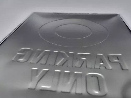 BMW Parking only fémplakát  fém tábla (30x40cm)