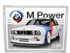 BMW E30 M3 M power - fémplakát  fém tábla (40x30cm)