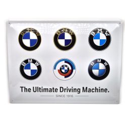   BMW The Ultimate Driving Machine - fémplakát  fém tábla (40x30cm)