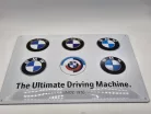 BMW The Ultimate Driving Machine - fémplakát  fém tábla (40x30cm)