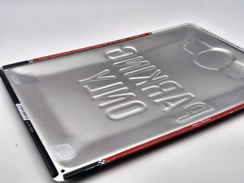 MINI Parking only fémplakát  fém tábla (20x30 cm)