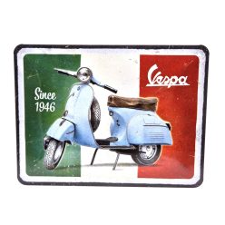 Vespa  - fémplakát  fém tábla  (20x15cm)