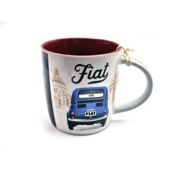 Fiat 500 - Enjoy the good times - kerámia bögre
