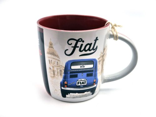 Fiat 500 - Enjoy the good times - kerámia bögre