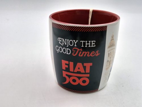 Fiat 500 - Enjoy the good times - kerámia bögre