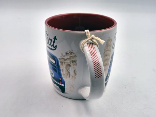 Fiat 500 - Enjoy the good times - kerámia bögre