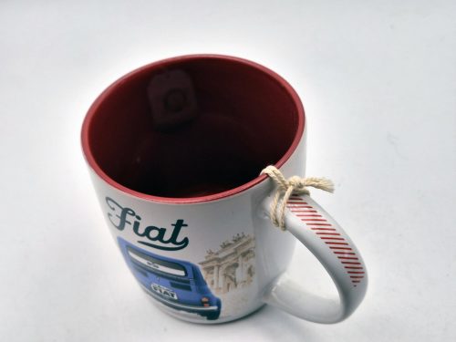 Fiat 500 - Enjoy the good times - kerámia bögre