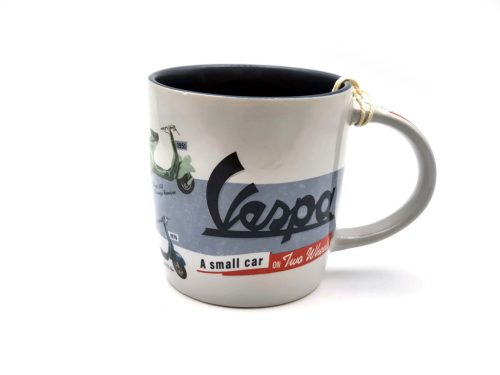 Vespa - A small car on two wheels - kerámia bögre