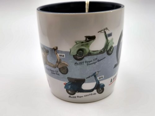 Vespa - A small car on two wheels - kerámia bögre