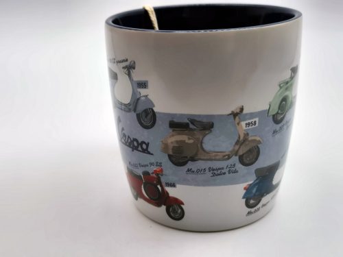Vespa - A small car on two wheels - kerámia bögre