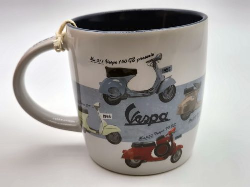 Vespa - A small car on two wheels - kerámia bögre
