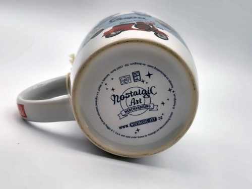 Vespa - A small car on two wheels - kerámia bögre