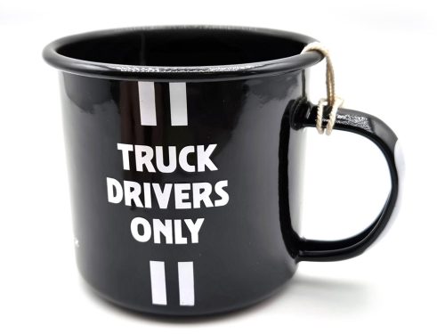 Mercedes Benz - Truck drivers only -  Quality lasts longer - fém bögre